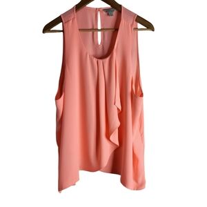 Peach Sleeveless Women's Top